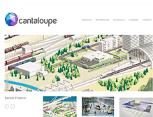 Tablet Screenshot of cantaloupe.de